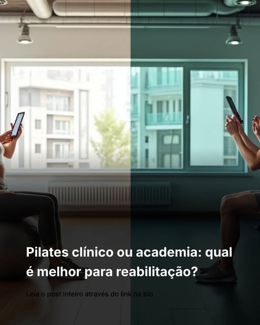 Pilates clínico ou academia?