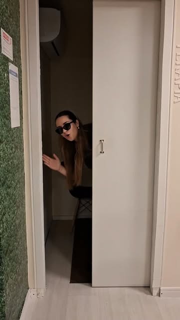 Um momento nos bastidores